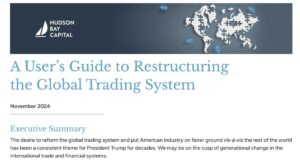 A Users Guide to Restructuring the Global Trading System